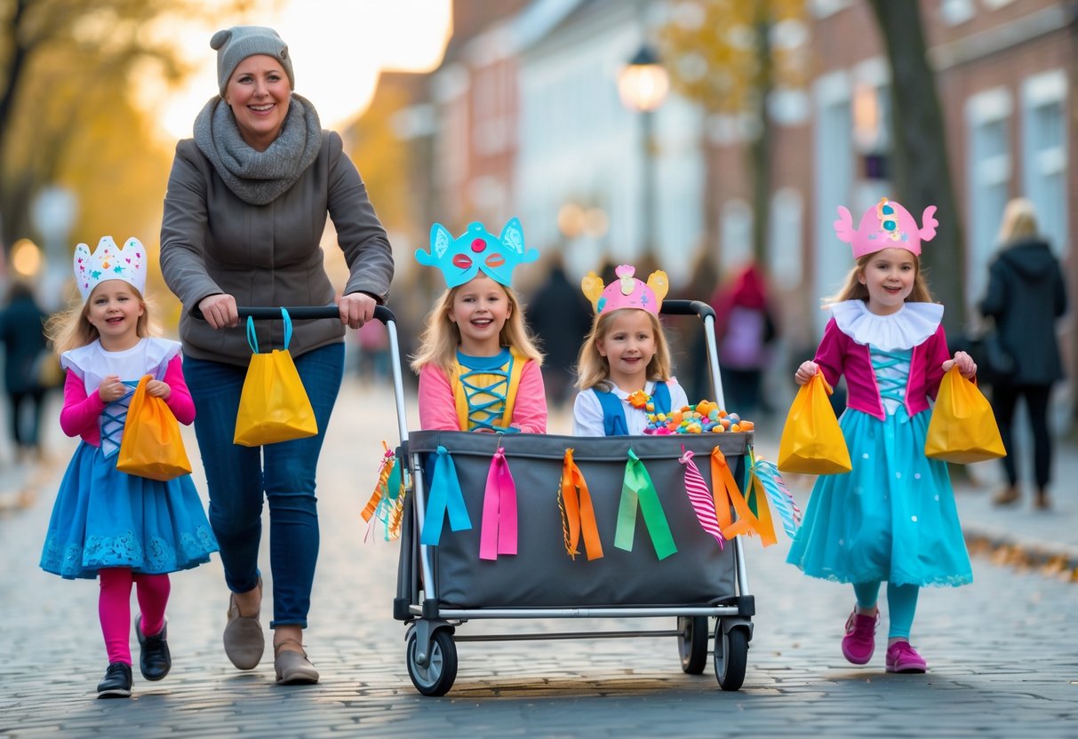 Sådan gør du fastelavn med børn lettere med en praktisk foldbar klapvogn